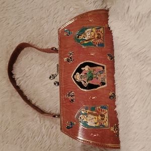 Vintage Femina Ornate Embossed Handbag 👜